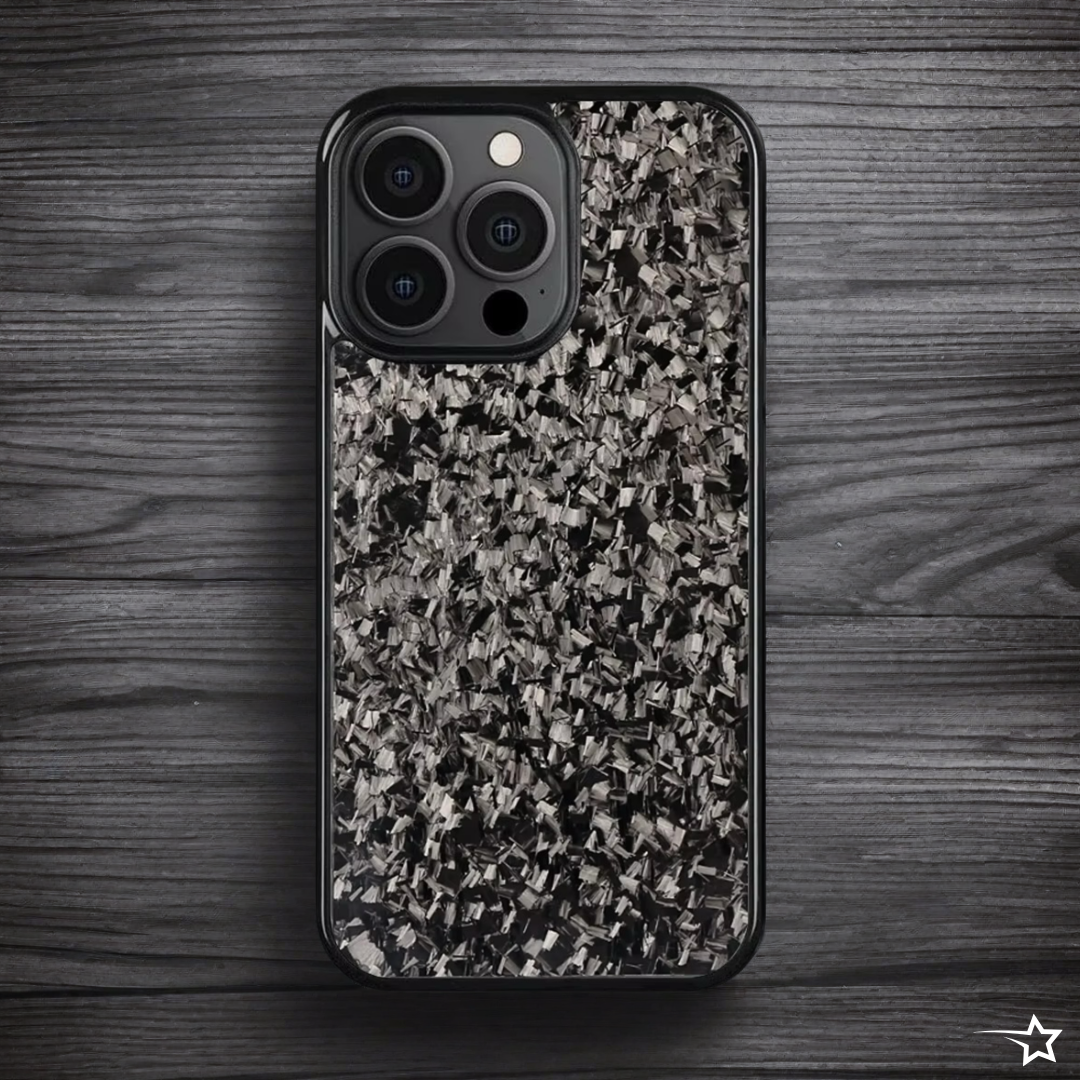 PULSE SERIES - Black Forged Carbon Fiber iPhone Case (MagSafe)