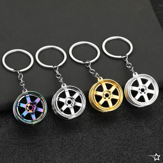6-Spoke Wheel - KeyChain
