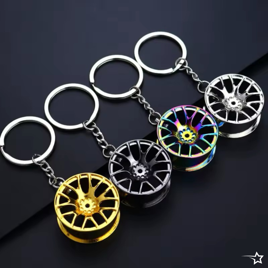 Split-Spoke Wheel - Keychain
