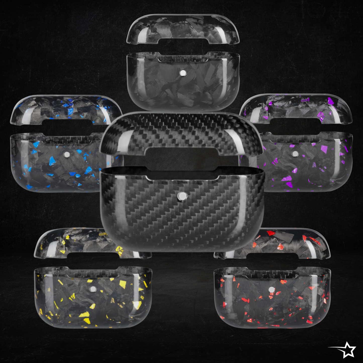 Premium Carbon Fiber AirPods Cases